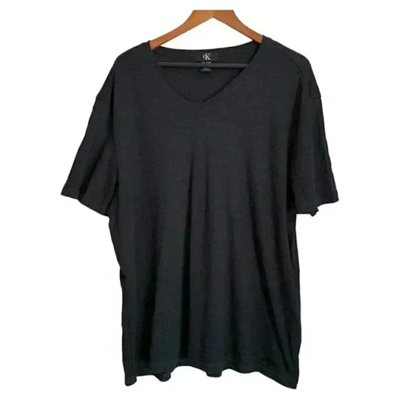 Men's Calvin Klein Gray T-Shirt - Size XXL - Picture 1 of 4